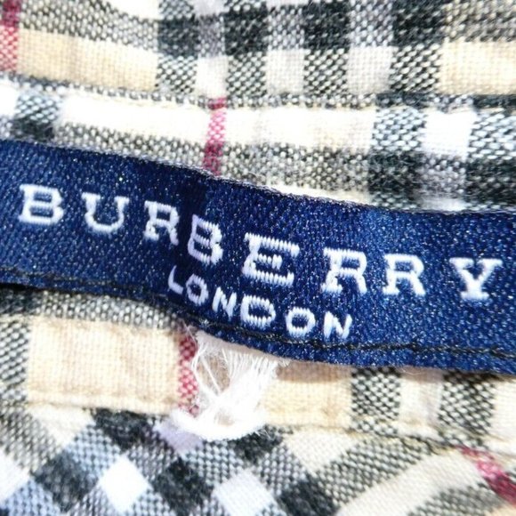 BURBERRY~ LONDON VINTAGE BUTTON DOWN SHIRT - Picture 3 of 16